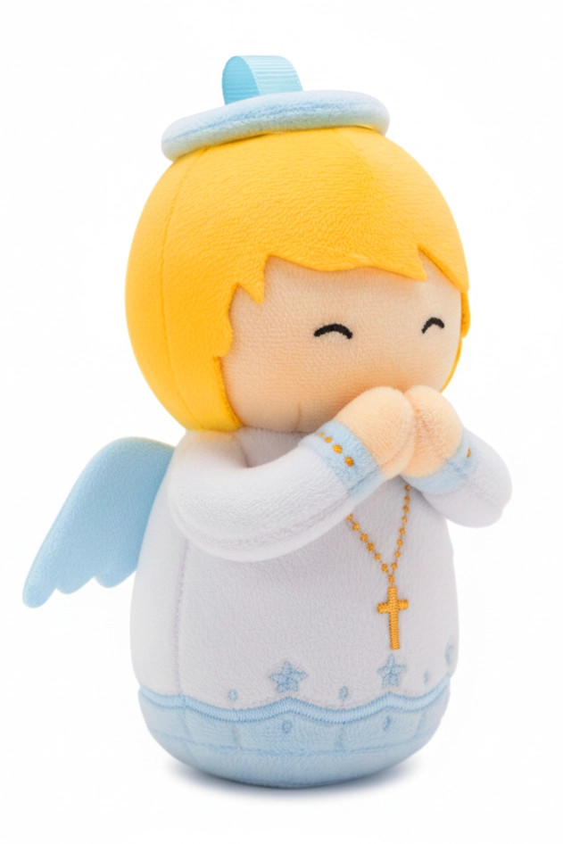 Mini Baby Boy Guardian Angel Plushie