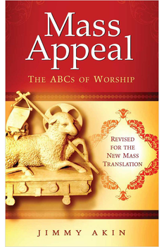 In the new revised edition of his booklet from Catholic Answers, Mass Appeal: the ABC's of Worship, Jimmy Akin masterfully walks you through the Mass from beginning to end, explaining precisely what is happening and -- more importantly -- why.

In the end you'll see -- perhaps for the first time -- precisely how all the pieces of the Mass fit together to create a single, coherent whole.