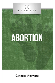 The Human-Rights Issue of Our Age

Is it possible to know when life begins?

Shouldn’t women be able to control their own bodies?

What if a pregnant woman’s life is in danger? Why don’t pro-lifers spend their energy making life better for people who are already born?

In this booklet you’ll find smart, solid answers to these questions and many more.

20 Answers: Abortion will deepen your understanding of this critical moral issue, and give you the knowledge you need to explain it to others.

The 20 Answers series from Catholic Answers offers hard facts, powerful arguments, and clear explanations of the most important topics facing the Church and the world—all in a compact, easy-to-read package.