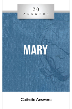 Handmaid of the Lord

How can a human woman be God’s mother?

Where in the Bible does it say that Mary was sinless and a perpetual virgin?

Doesn’t praying to Mary and calling her “mediatrix” turn her into a kind of goddess?

What can I do to build and deepen my relationship with Mary as my spiritual mother in heaven?

In 20 Answers: Mary you’ll find smart, solid answers to these questions and many more.

From the cross, as his mission of redemption reached its climax, Jesus gave us Mary to be our mother. In 20 Answers: Mary you’ll find biblical evidence for Marian doctrine and devotion, answers to common objections to Catholic teachings about Mary, and guidance on how to imitate Christ—which we should do in all things—by loving and honoring his mother.

The 20 Answers series from Catholic Answers offers hard facts, compelling arguments, and clear explanations of the most important topics facing the Church and the world—all in a compact, easy-to-read package.