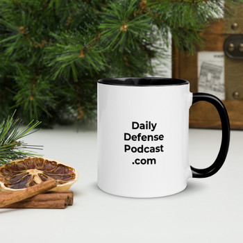 Daily Defense Podcast Mug