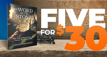 The Word Set in Stone defends the Bible using archaeology, science, and historical evidence.