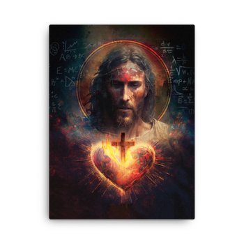 Sacred Heart  Canvas 18"x24"