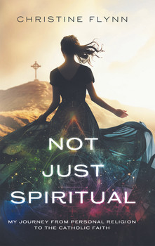 Front cover of Not Just Spiritual featuring contemplative design and bold title.
