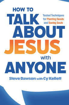 How to Talk About Jesus with Anyone showing bright cover and bold title.