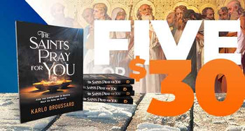 The Saints Pray For You: How the Christians in Heaven Help Us Here on Earth - 5 Copies for $30