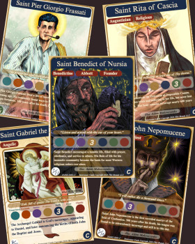 Collectible Trading Holy Cards - SET 4