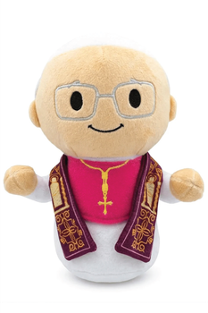 Pope Leo XIV Catholic Plush Doll - Holy Father