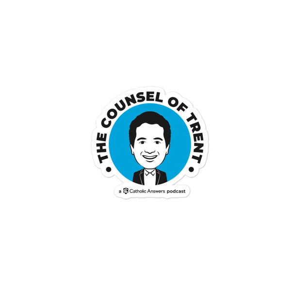 Counsel of Trent Bubble-Free Stickers