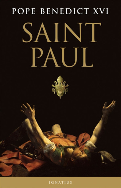 Cover of Saint Paul by Pope Benedict XVI showing the Apostle and title in a scholarly yet approachable design.