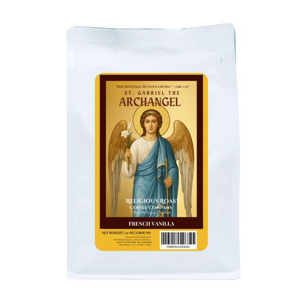 St. Gabriel the Archangel, French Vanilla Ground Coffee