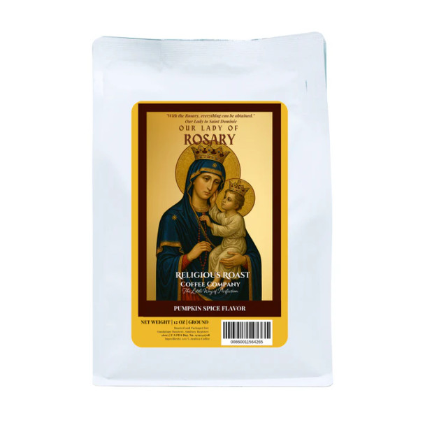 Our Lady of the Rosary – Autumn Pumpkin Spice Ground Coffee