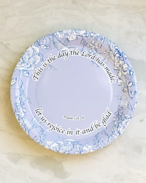 This Is the Day Paper Plates