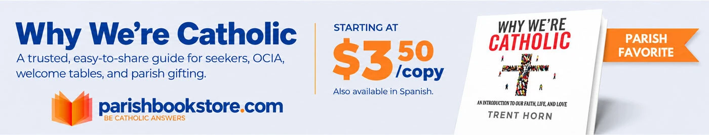 Why We're Catholic parish bulk pricing