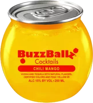 BuzzBallz Cocktails Chili Mango