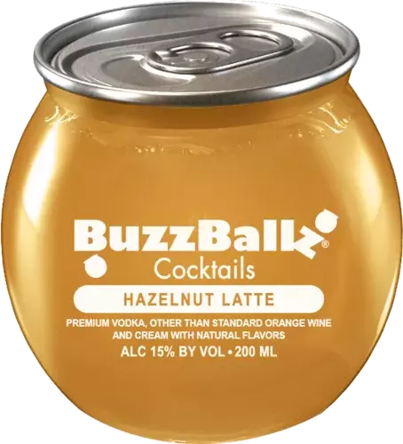 Buzzballz Cocktails Hazelnut Latte