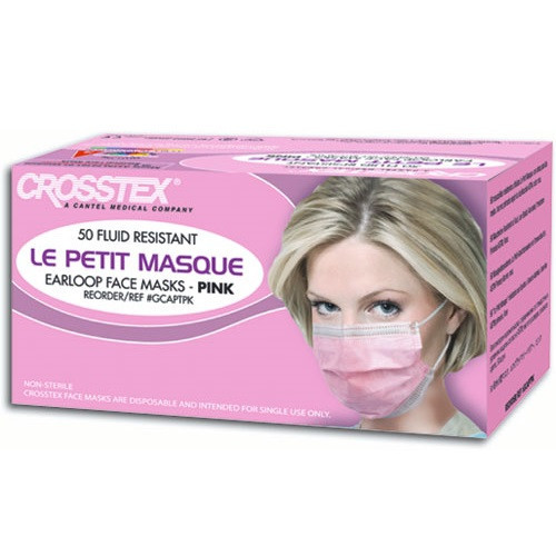Crosstex Pink Level 1 Le Petit Earloop Masque (GCAPTPK)