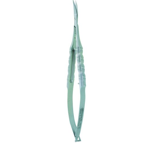 Kohler Curved Castroviejo Microsurgical Scissors with Trinovo Handle (7676)