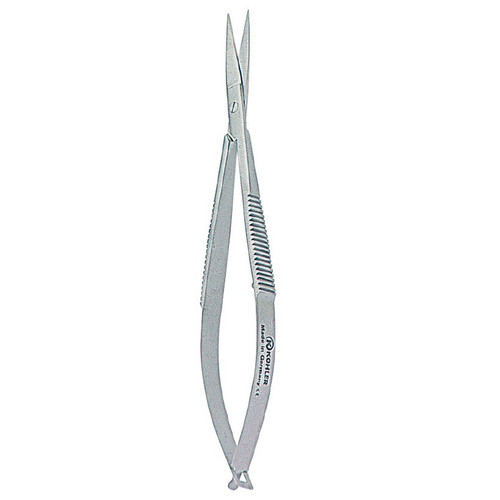 Kohler Curved Castroviejo Microsurgical Scissors with Flat Handles (4035)