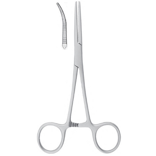 Devemed Curved Pean Haemostic Forceps with Serrations