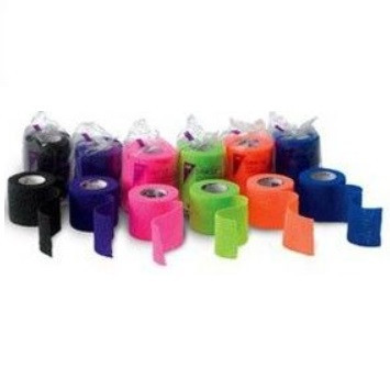 3M 1-1/2" x 5 Yards Bright Pack LF Coban Self-Adherent Wrap (20815C)