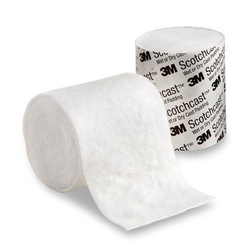 3M 3" x 4 Yards White Scotchcast Wet or Dry Cast Padding (WDP3)