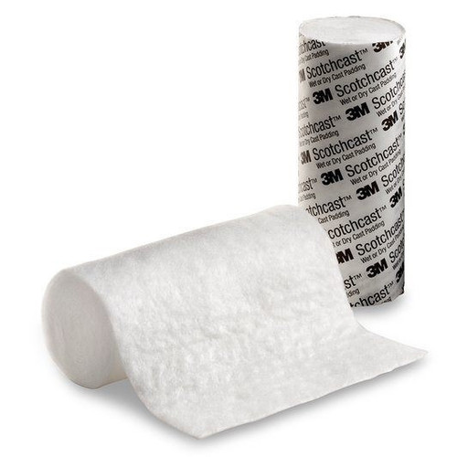 3M 6" x 4 Yards White Scotchcast Wet or Dry Cast Padding (WDP6)
