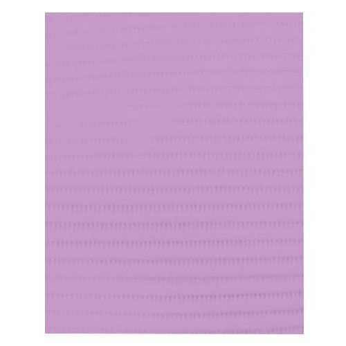 Crosstex Lavender 19" x 13" Sani-Tab Chain-Free Patient Bib (WEXLVT)