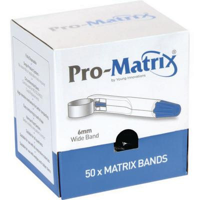 Young Dental 6.0mm Pro-Matrix Blue Single-Use Matrix Band (19005)