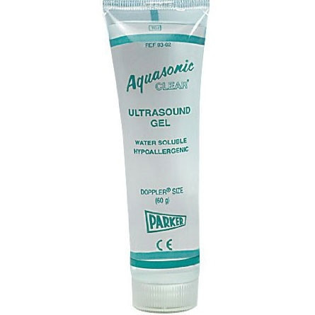 Aquasonic Clear® Ultrasound Gel in 60g Doppler® Size Tube - 144/Case