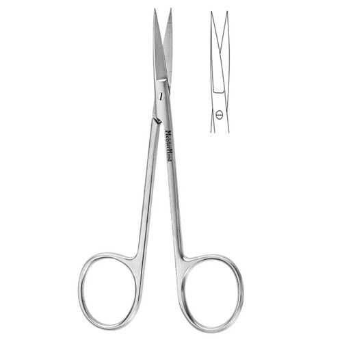 MeisterHand® Curved Iris Scissors - 10.2cm