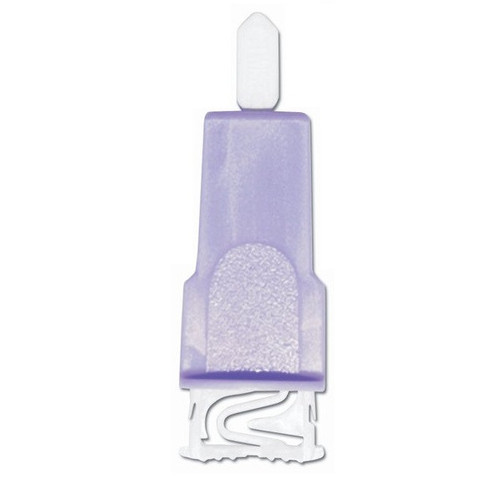 Purple Capiject® Safety Lancet with a 28G Needle x 1.25mm Depth- 200/Box