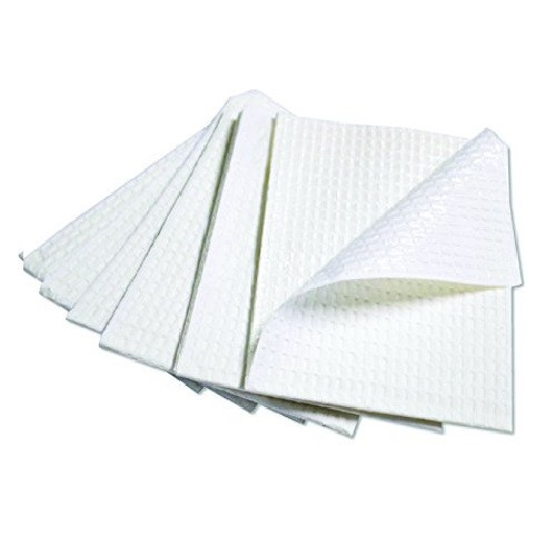 13" x 18" White Procedure Towel - 500/Case (1051)