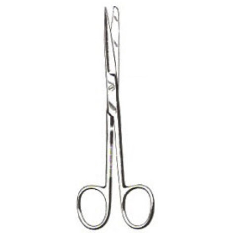FSI Sharp/Blunt Straight Deaver Scissors - 14cm