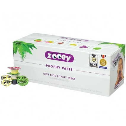 Zooby Animal Pack™ Assorted Flavor Prophy Paste with Medium Grit - 100/Box