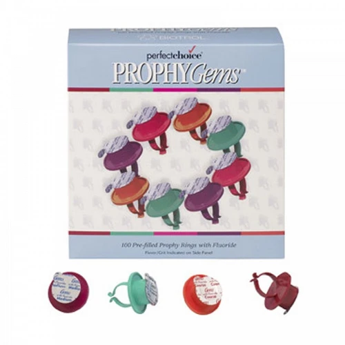 Young Dental Perfect Choice® Cool Mint Prophy Gems™ Prophy Paste with Extra-Coarse Grit (PGX104CM)