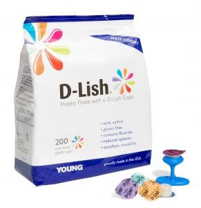 Young Dental D-Lish® Assorted Dessert Trio Prophy Paste with Coarse Grit (295453)