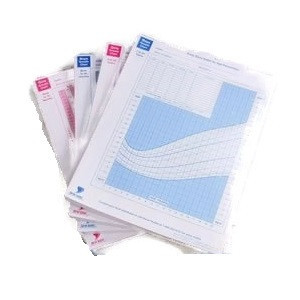 Girls Birth to 36 Months Growth Charts - 1,000/Case (DSACC04)