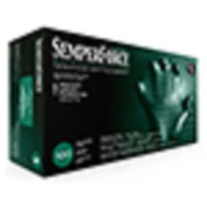 Sempermed Small Black SemperForce® PF Nitrile Exam Gloves with Textured Fingertips (BKNF102)
