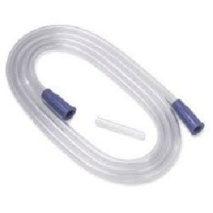 Argyle 3/16" x 20' NonConductive PVC Connecting Tube with Universal Molded Connector - 10/Case