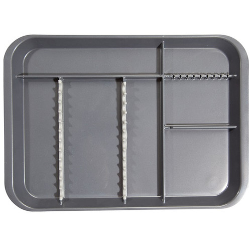 Zirc Gray B-Lok Divided Tray (20Z451I)