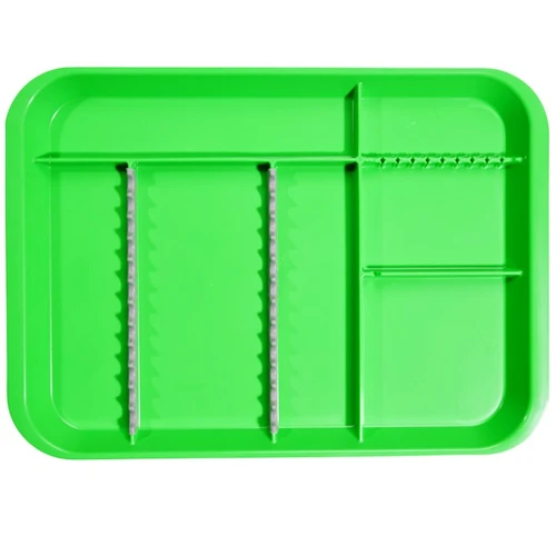 Zirc Neon Green B-Lok Divided Tray (20Z451P)
