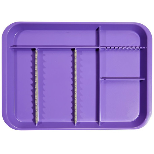 Zirc Neon Purple B-Lok Divided Tray (20Z451R)