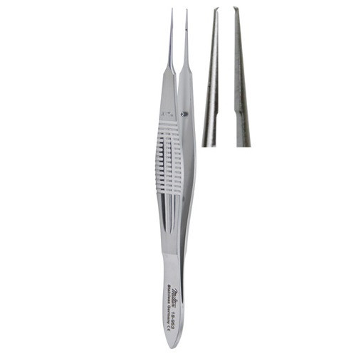 Miltex Castroviejo Micro Suture Forceps with 1 x 2 Teeth (18-953)