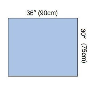 3M 36" X 30" Blue Steri-Drape Adhesive Towel Drape (9069)