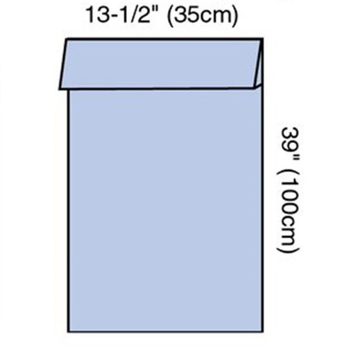 3M 13-1/2" X 39" Blue Steri-Drape Leggings (9042)