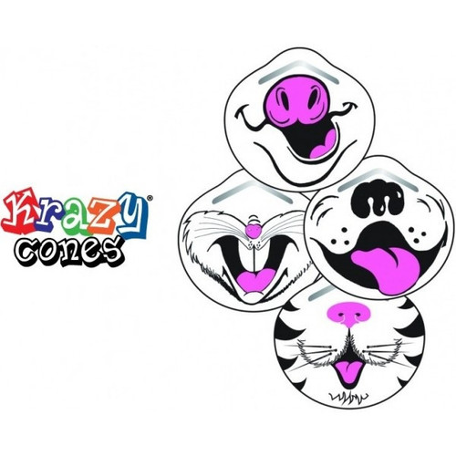 Defend Cat Krazy Cones Molded Mask - 50/Box (Level 1)