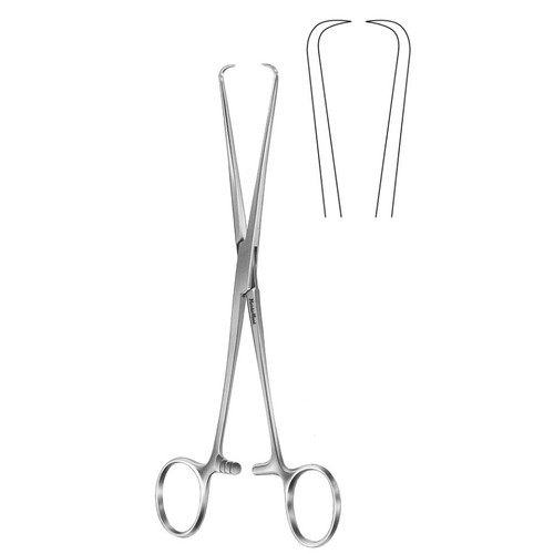 Miltex MeisterHand Barrett Straight Uterine Tenaculum Forceps - 18.4cm