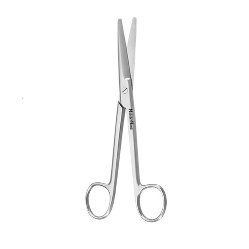 Miltex MeisterHand Mayo Curved Dissecting Scissors with Standard Beveled Blades - 22.9cm