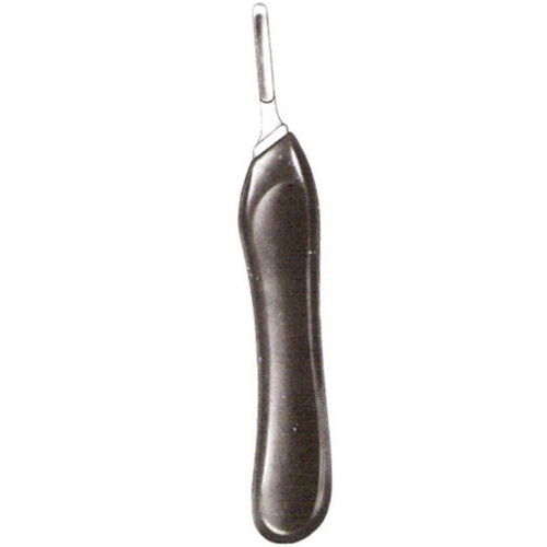 #6 Red Plastic Knife Handle